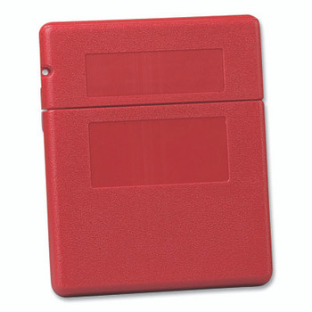 Justrite Document Storage Box for SDS Sheets, Medium Sized, Lockable Flip-Top Opening, Single Label Pack, Polyethylene, Red (1 EA / EA) Justrite Document Storage Box for SDS Sheets, Medium Sized, Lockable Flip-Top Opening, Single Label Pack, Polyethylene, Red (1 EA / EA)