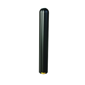 Eagle Mfg Fluted Post Sleeve, 6 in dia x 56 in H, Black (1 EA / EA)