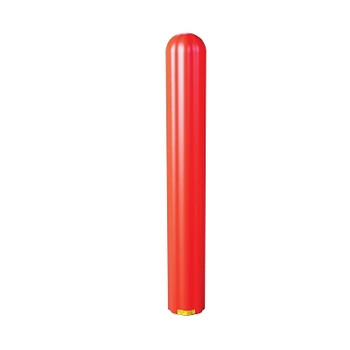 Eagle Mfg Fluted Post Sleeve, 6 in dia x 56 in H, Orange (1 EA / EA)