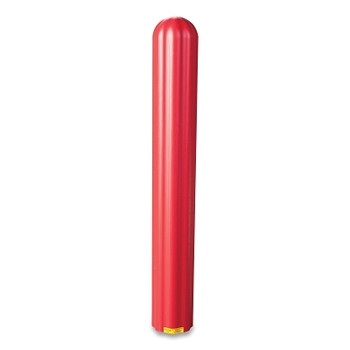 Eagle Mfg Fluted Post Sleeve, 6 in Post, Red (1 EA / EA)