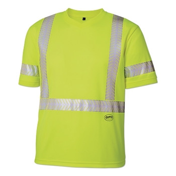 Pioneer 6900AU/6901AU HV Cool Pass Safety Shirt, Small, Yellow/Green (1 EA / EA)