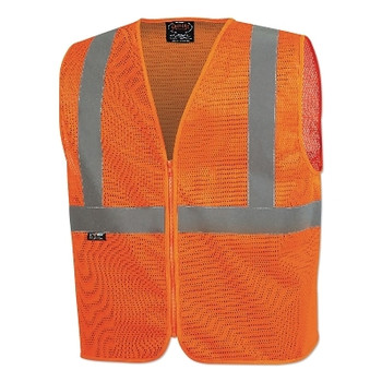 Pioneer 6844U/6845U Hi-Viz Safety Vest, 4X-Large, Orange (25 EA / CA)