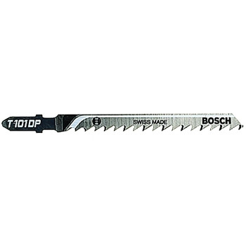 Bosch Power Tools High Carbon Steel Jigsaw Blades, 4 in, 6 TPI, Ground & Taper (25 EA / CT)