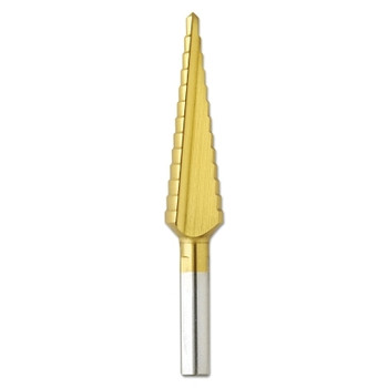 Bosch Power Tools Titanium Coated Step Drill Bits, 1/8 in - 1/2 in, 13 Steps (1 EA / EA)