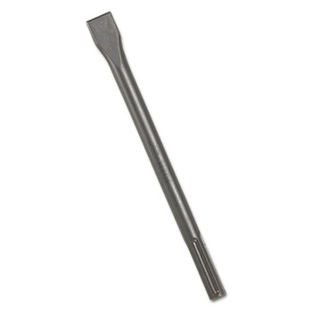 Bosch Power Tools Hex Drive Hammer Steels, 3/4 in x 18 in, Flat Chisel (1 EA / EA)