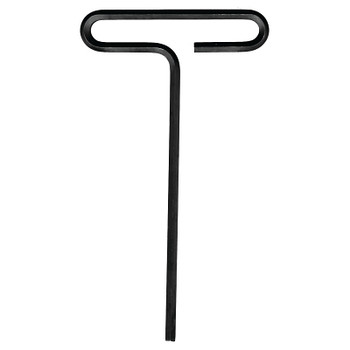 Eklind Tool Individual Standard Grip Hex T-Keys, 1/4 in, 9 in Long, Black Oxide (6 EA / CTN)