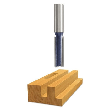 Bosch Power Tools 1/4" STRAIGHT ROUTER BIT2 FLUTES CARBIDE TIP (1 EA / EA)