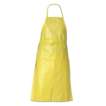 Kimberly-Clark Professional KleenGuard A70 Chemical Spray Protection Aprons, 44 in, Yellow (100 EA / CA)