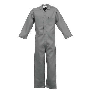 Stanco Full-Featured Contractor Style FR Coveralls, Gray, 5X-Large (1 EA / EA)