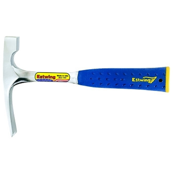 Estwing Bricklayer or Mason's Hammers, 16 oz, 11 in, Steel Handle (1 EA / EA)