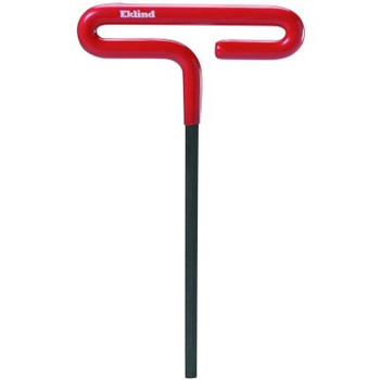 Eklind Tool Individual Cushion Grip Hex T-Key, 1/8 in, 6 in Long, Black Oxide (1 EA / EA)