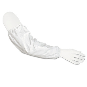 DuPont Tyvek IsoClean Sleeves, Sterile, 18 in Long, Elastic Closure, White (100 EA / CA)