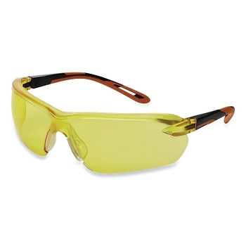 Sellstrom XM300 Series Protective Eyewear Safety Glasses, Amber Lens, Polycarbonate, Blk/Orange Frame (12 EA / CA) Sellstrom XM300 Series Protective Eyewear Safety Glasses, Amber Lens, Polycarbonate, Blk/Orange Frame (12 EA / CA)