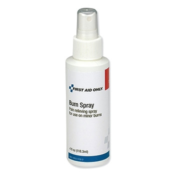 First Aid Only Burn Spray, 4oz, Pump Spray Bottle (12 CAN / CS) First Aid Only Burn Spray, 4oz, Pump Spray Bottle (12 CAN / CS)