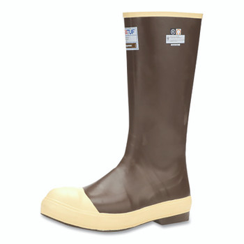 Servus XTRATUF 15 in Insulated Plain Toe Boots, Size 4, Neoprene, Copper/Tan (1 PR / PR)