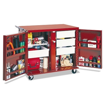 Crescent JOBOX Rolling Work Benches, 43 7/8W x 26 7/8D x 40 5/8H, 2 Doors 6 Drawers, 1 Shelf (1 EA / EA)