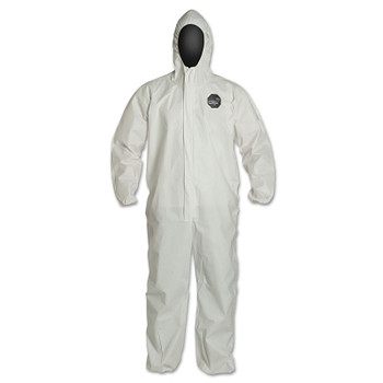 DuPont ProShield NexGen Coveralls with Attached Hood, White, Medium (1 CA / CA)