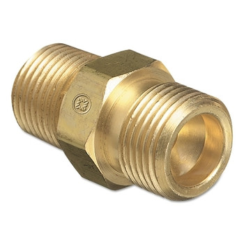 Western Enterprises Male NPT Outlet Adaptor for Manifold Pipelines, Stainless Steel, Air, 1/4 in NPT (10 EA / BOX)
