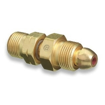 Western Enterprises Brass Cylinder Adaptors, From CGA-580 Nitrogen To CGA-555 Propane (LqW) (1 EA / EA)