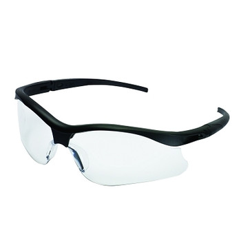 KleenGuard V30 Nemesis Safety Glasses, Clear, Polycarbonate Lens, Uncoated, Black Frame/Temples, Nylon, Small (12 EA / CA)