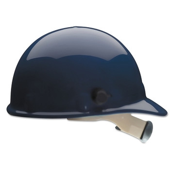 Honeywell Fibre-Metal E2 Hard Hats with Model 4000 Quick-Lok Mounting System, SuperEight, Dark Blue (1 EA / EA)