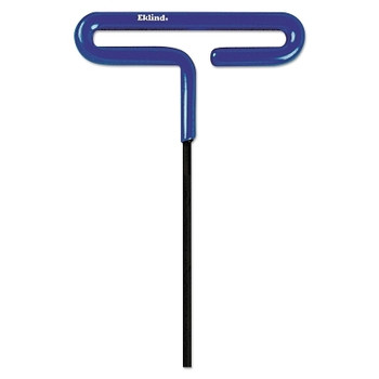 Eklind Tool Individual Cushion Grip Hex T-Keys, 3/16 in, 6 in Long, Black Oxide (1 EA / EA)