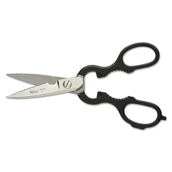 Crescent/Wiss Kitchen Shears, 8 in, Black (1 EA / EA)