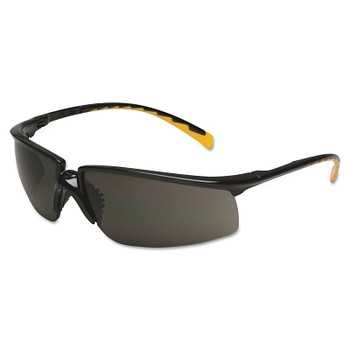 3M Personal Safety Division Privo Safety Eyewear, Gray Lens, Polycarbonate, Anti-Fog, Black Frame (20 EA / CA)