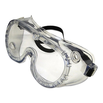 MCR Safety Protective Goggles, Clear/Clear, Antifog, Chemical Resistant, Ventless (1 EA / EA)