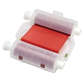 Brady BBP31/BBP33 Heavy-Duty Print Ribbons, 200 ft x 4.33 in, Red (1 EA / EA) Brady BBP31/BBP33 Heavy-Duty Print Ribbons, 200 ft x 4.33 in, Red (1 EA / EA)