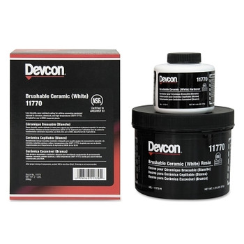 Devcon Brushable Ceramic, 2 lb, White (1 EA / EA) Devcon Brushable Ceramic, 2 lb, White (1 EA / EA)