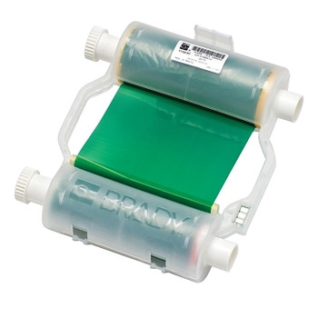 Brady BBP31/BBP33 Heavy-Duty Print Ribbons, 200 ft x 4.33 in, Green (1 EA / EA) Brady BBP31/BBP33 Heavy-Duty Print Ribbons, 200 ft x 4.33 in, Green (1 EA / EA)