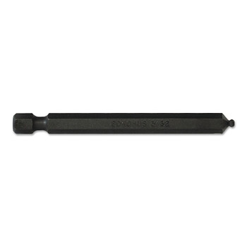 Bondhus Balldriver Power Bit, 3/32 in, 1/4 in Drive, 3 in (10 EA / PK)