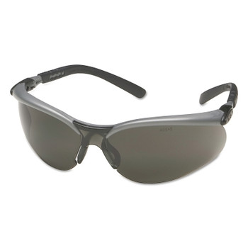 3M Personal Safety Division BX Safety Eyewear, Gray Lens, Anti-Fog, Hard Coat, Black/Silver Frame, Nylon (20 EA / CA)