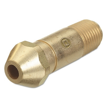 Western Enterprises Regulator Inlet Nipples, Acetylene (Commercial), 1/4" (NPT), 2 1/2" L, CGA-300 (1 EA / EA)