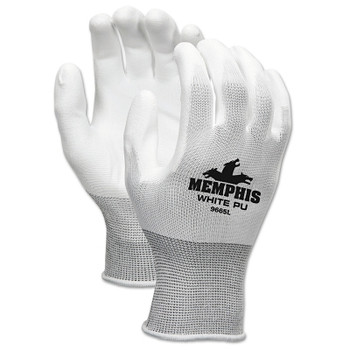 MCR Safety NXG PU Coated Work Gloves, Medium, Gray (12 PR / DZ)