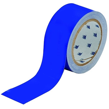 Brady ToughStripe Floor Marking Tape, 2 in x 100 ft, Blue (1 RL / RL)