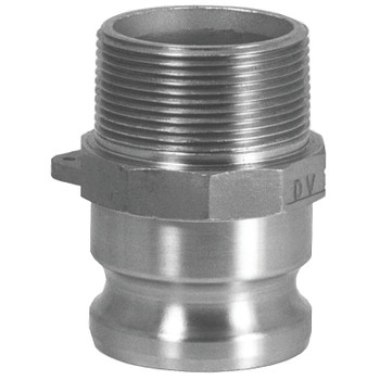 Dixon Valve Andrews/Boss-Lock Type F Cam and Groove Adapters, 1 1/2 in (NPT) (10 EA / BX)