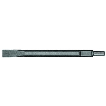 DeWalt Spline (3/4" Hex x 21/32" Round) Shank Chisels, 1 in Cut Width x 12 in L (1 EA / EA)