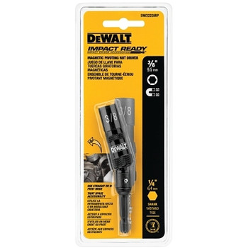 DeWalt Impact Ready Magnetic Nutdrivers, 3/8 in X 2 9/16 in (1 EA / EA)