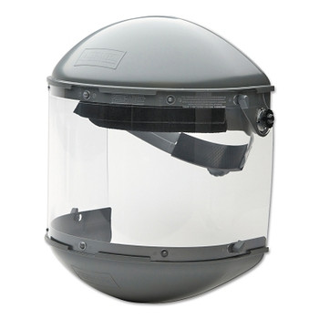 Honeywell Fibre-Metal Dual Crown Faceshield Systems, 7 in Crown, 3C Ratchet, Clear/Noryl (1 EA / EA)