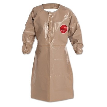 DuPont Tychem CPF3 Apron with Long Sleeves, 27 in X 43 1/2 in (6 EA / CA)