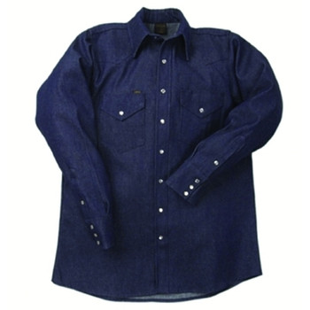 LAPCO 1000 Blue Denim Shirts, Denim, 15 Medium (1 EA / EA)