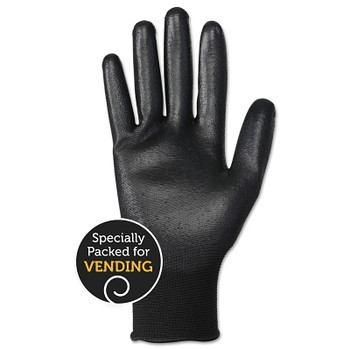 Kimberly-Clark Professional KleenGuard G40 Polyurethane Coated Gloves, 11/2X-Large, Black (12 PR / BG)