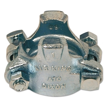 Dixon Valve Air King Clamps, 1 1/2 in-1 13/16 in Hose OD, Malleable Iron (50 EA / BX)