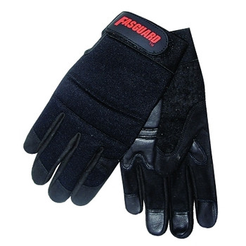 MCR Safety Fasguard Multi-Task Gloves, Black, Large (12 PR / DOZ)