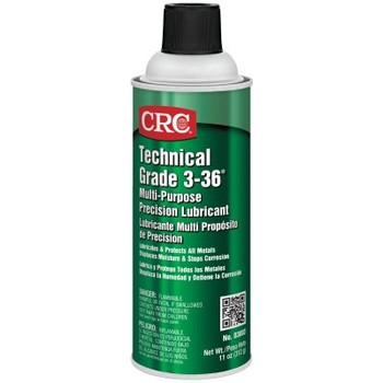 CRC Technical Grade 3-36 Multi-Purpose Precision Lubricant, 16 oz Aerosol Can, 11 wt oz (12 CAN / CS)