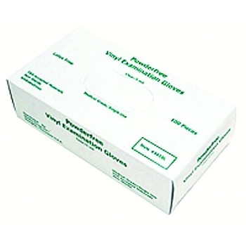 MCR Safety Disposable Vinyl Gloves, Gauntlet, Powder Free, 5 mil, Large (100 EA / BOX)