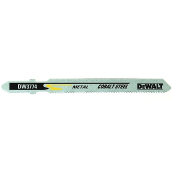 DeWalt T Shank Metal Cutting Jig Saw Blades, 3 in, 32 TPI (25 EA / CT) DeWalt T Shank Metal Cutting Jig Saw Blades, 3 in, 32 TPI (25 EA / CT)