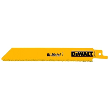 DeWalt Medium Grit Reciprocating Saw Blades, 6 in, Coarse (5 EA / PKG)